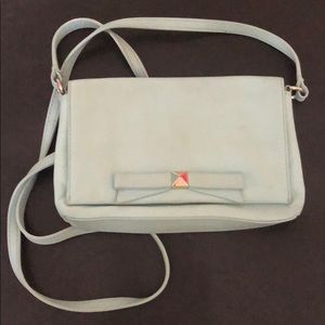 Kate Spade powder blue over the shoulder bag